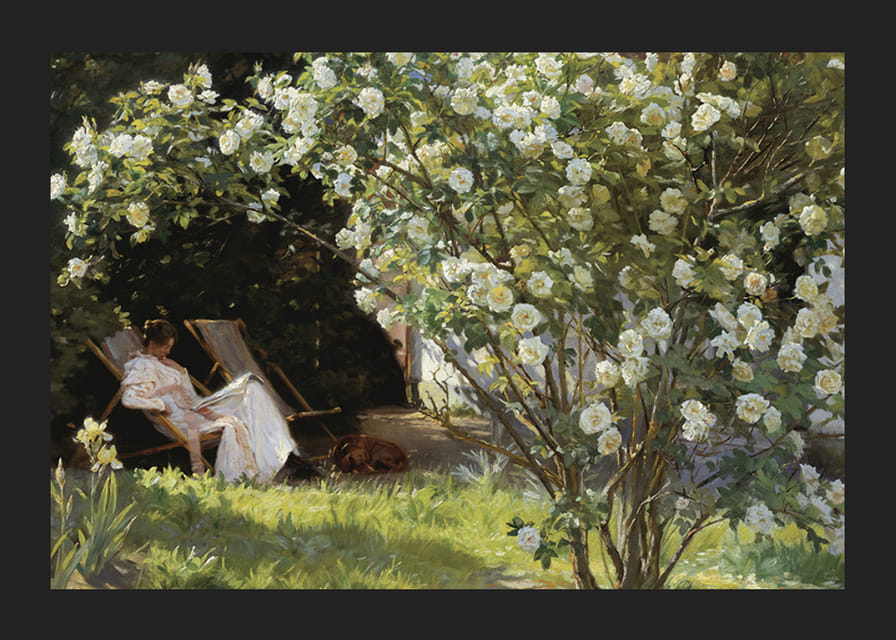 Marie Krøyer Seated By P.S. Krøyer-12