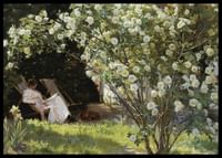Marie Krøyer Seated By P.S. Krøyer-2