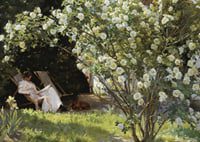 Marie Krøyer Seated By P.S. Krøyer-9