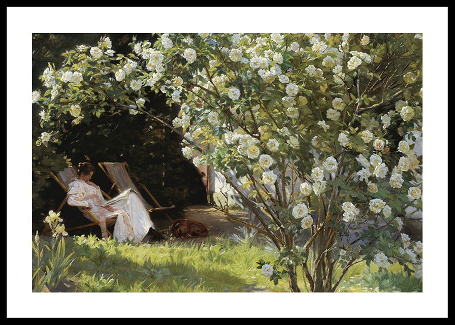 Marie Krøyer Seated By P.S. Krøyer-12