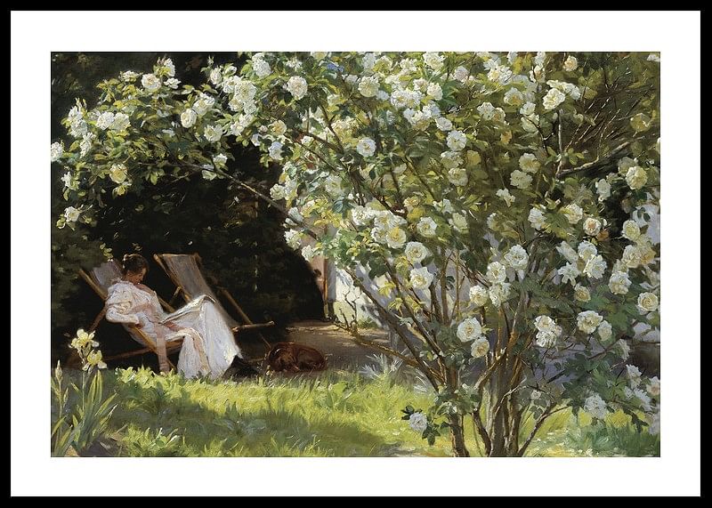Marie Krøyer Seated By P.S. Krøyer-12