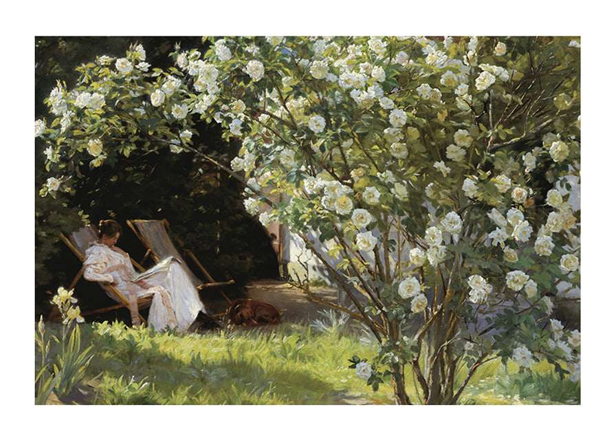 Marie Krøyer Seated By P.S. Krøyer-12