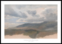Landscape Study With Clouds By Emile Loubon-0