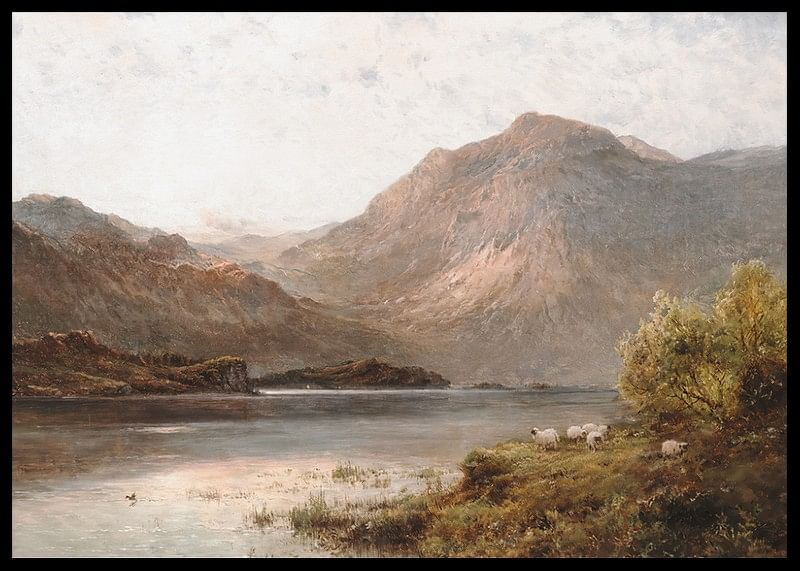 The Islands Of Loch Maree By Alfred De Bréanski-12