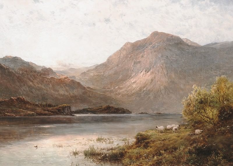 The Islands Of Loch Maree By Alfred De Bréanski-12