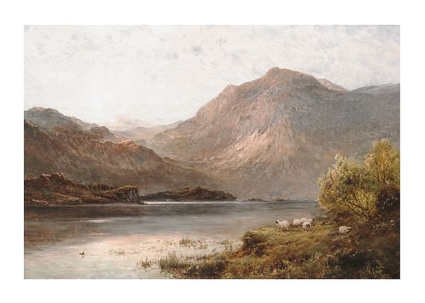 Plagát The Islands Of Loch Maree By Alfred De Bréanski