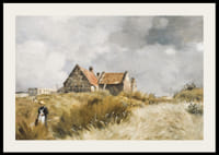 Cottage In The Dunes By Jean-Charles Cazin-4