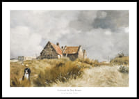 Cottage In The Dunes By Jean-Charles Cazin-0