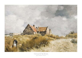 Poster Cottage In The Dunes By Jean-Charles Cazin