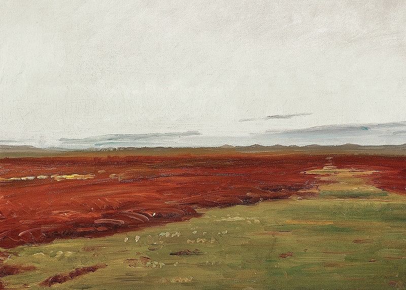 Solnedgang Over Brovandene Ved Skagen By Michael Ancher-12
