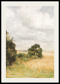 Landskab Med Udsigt Over Mark By Carl Holsøe-4