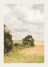 Landskab Med Udsigt Over Mark By Carl Holsøe-5