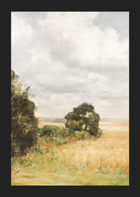 Landskab Med Udsigt Over Mark By Carl Holsøe-7