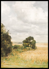 Landskab Med Udsigt Over Mark By Carl Holsøe-8