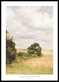 Landskab Med Udsigt Over Mark By Carl Holsøe-0