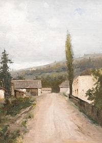 From The West Slovak Village By Felicián Moczik-3
