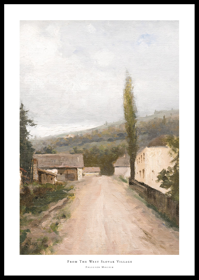 From The West Slovak Village By Felicián Moczik-12