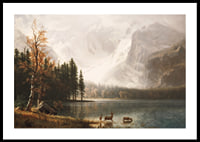 Estes Park Colorado Whyte's Lake By Albert Bierstadt-2