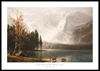 Estes Park Colorado Whyte's Lake By Albert Bierstadt-0