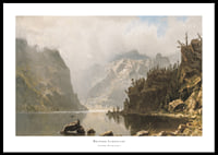 Western Landscape By Albert Bierstadt-0