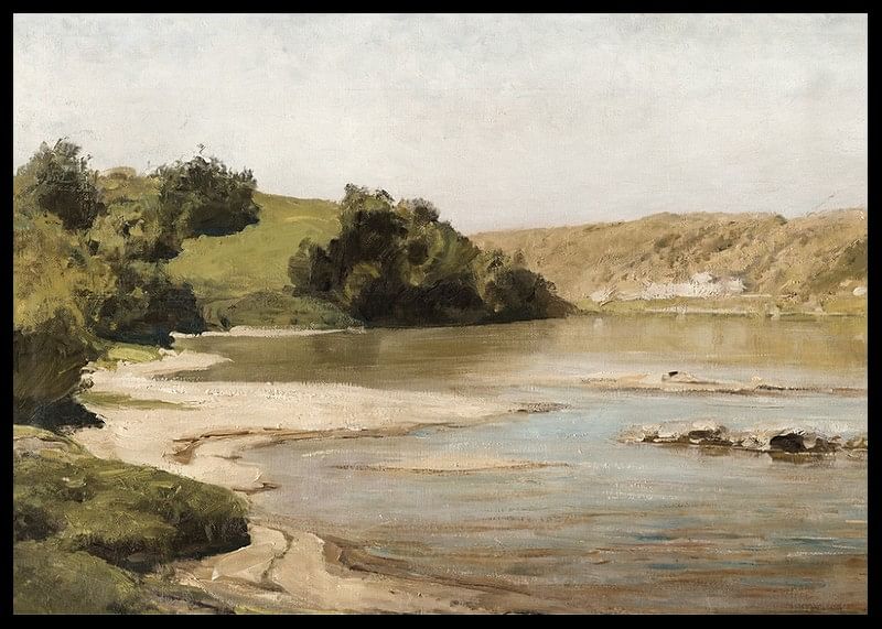 Oka River By Vasily Polenov-12