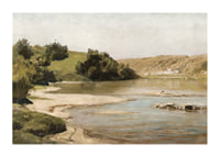 Oka River By Vasily Polenov-3