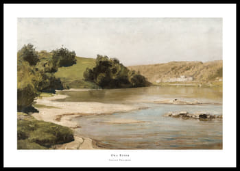 Poster Oka River By Vasily Polenov