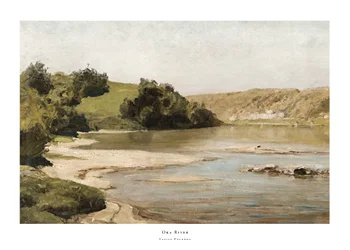 Poster Oka River By Vasily Polenov
