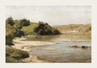Oka River By Vasily Polenov-5