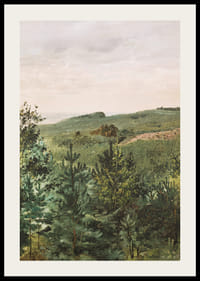 Spruce Saplings in Sandy Soil Study By Werner Holmberg-4