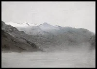 Das Gasteinertal Im Nebel By Anton Romako-8