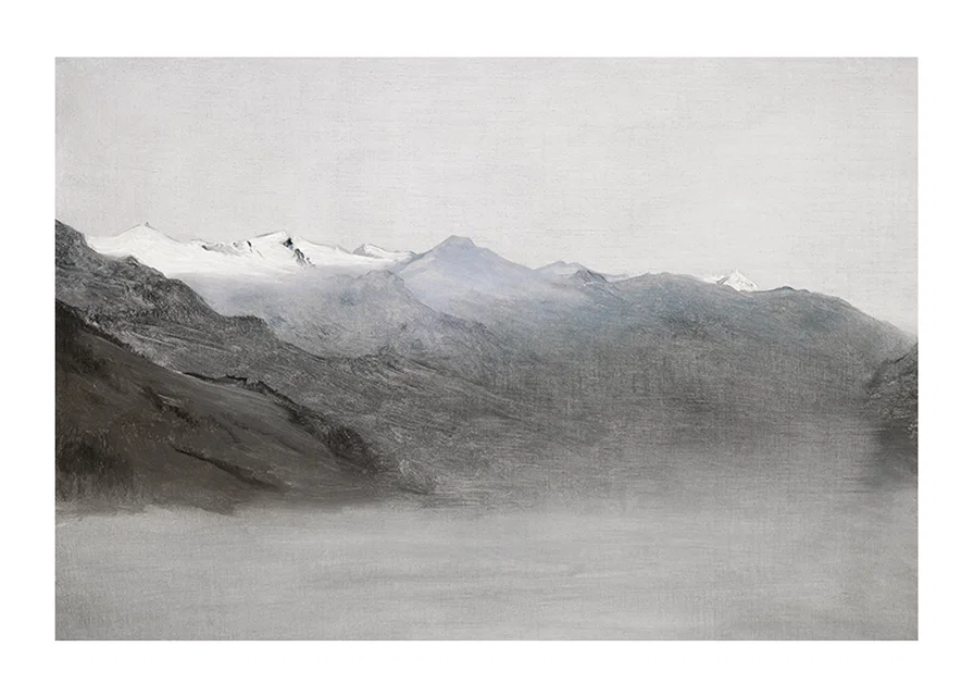 Das Gasteinertal Im Nebel By Anton Romako-12