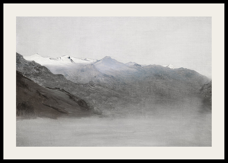 Das Gasteinertal Im Nebel By Anton Romako-12