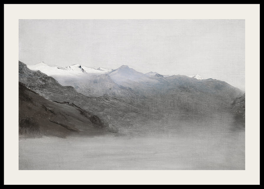 Das Gasteinertal Im Nebel By Anton Romako-12