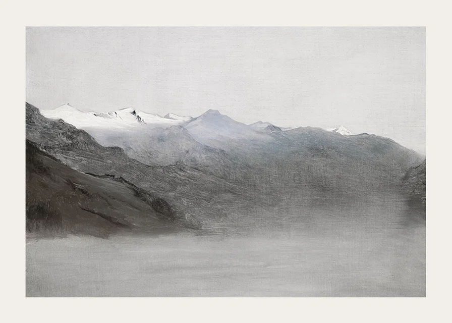 Das Gasteinertal Im Nebel By Anton Romako-12