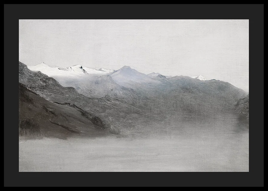 Das Gasteinertal Im Nebel By Anton Romako-12