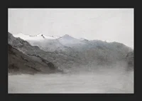 Das Gasteinertal Im Nebel By Anton Romako-7