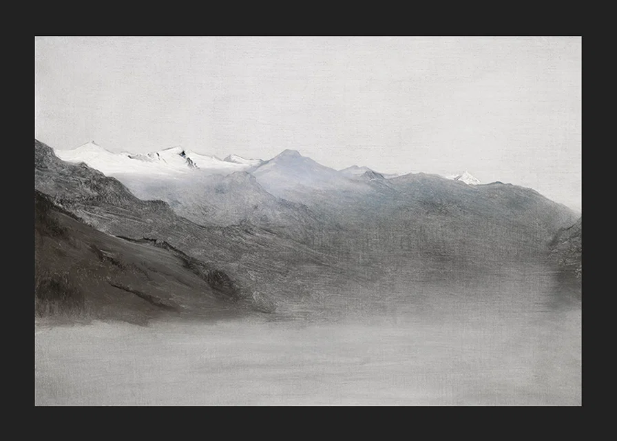 Das Gasteinertal Im Nebel By Anton Romako-12
