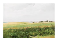 Sommerlandskab Med Bølgende Marker By Carl Frederik Aagaard-3