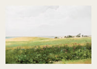 Sommerlandskab Med Bølgende Marker By Carl Frederik Aagaard-5
