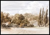 Kensington Gardens By Samuel Palmer-2