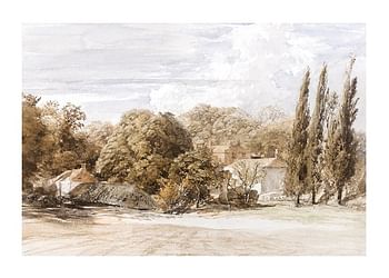 Plagát Kensington Gardens By Samuel Palmer