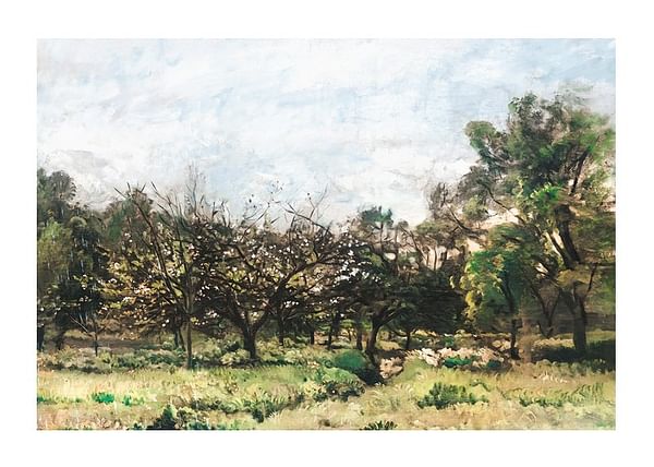 Plagát Boomgaard By Charles-François Daubigny