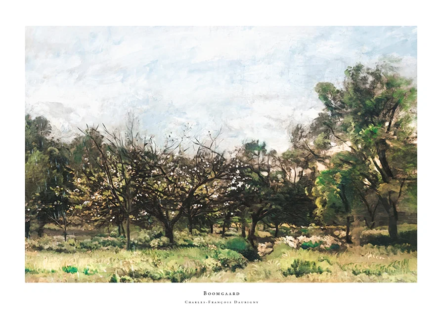 Boomgaard By Charles-François Daubigny-12