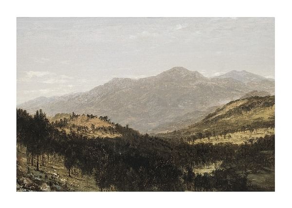 Plagát Bergen Park By John Frederick Kensett