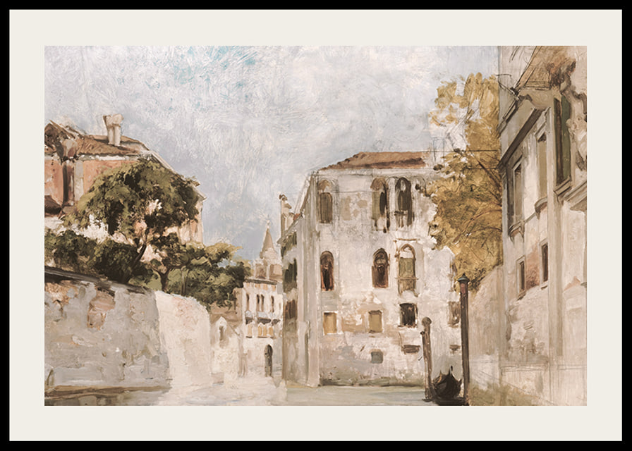Vue De Venise By Arnold Scheffer-12