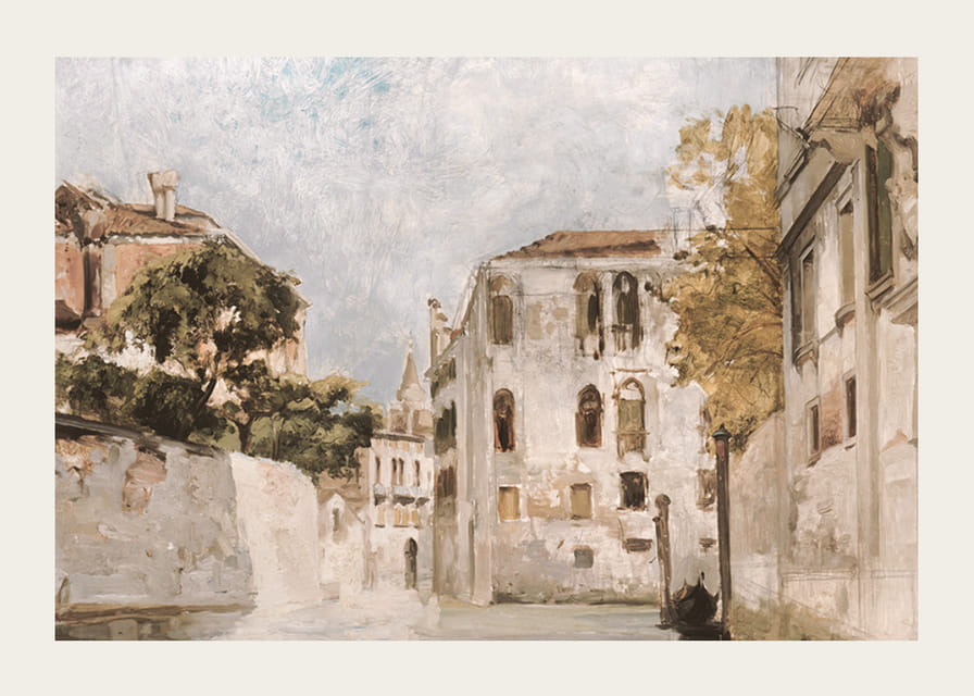 Vue De Venise By Arnold Scheffer-12