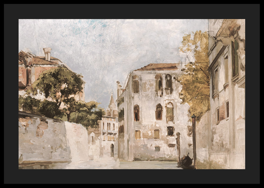 Vue De Venise By Arnold Scheffer-12