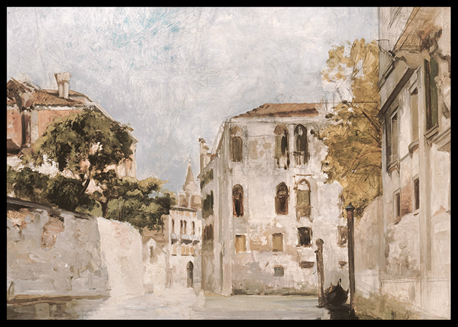 Vue De Venise By Arnold Scheffer-12