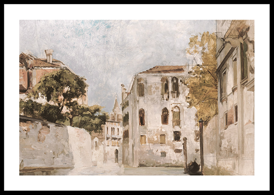Vue De Venise By Arnold Scheffer-12